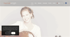 Desktop Screenshot of harrietkrijgh.com